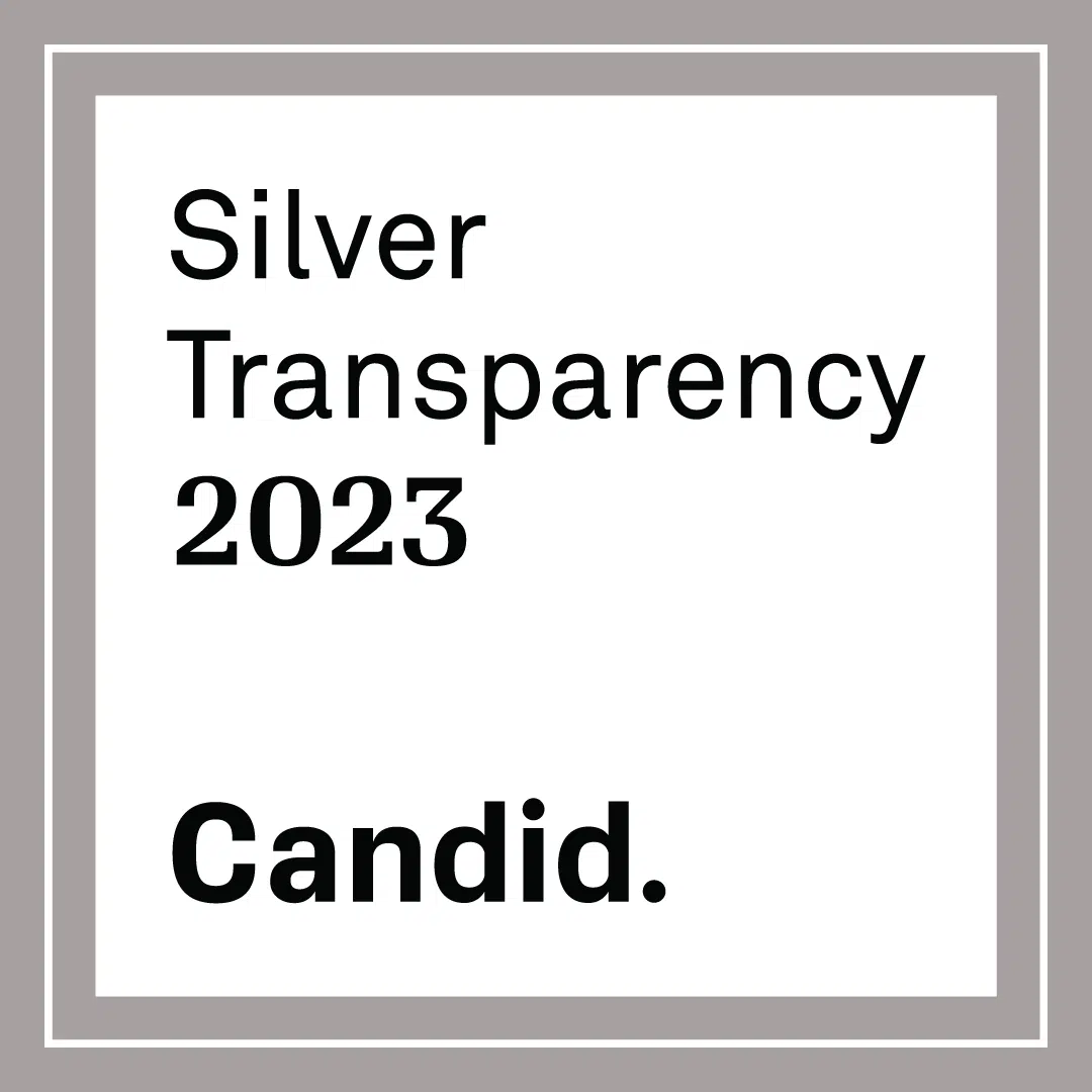 Candid. Silver Transparency Seal